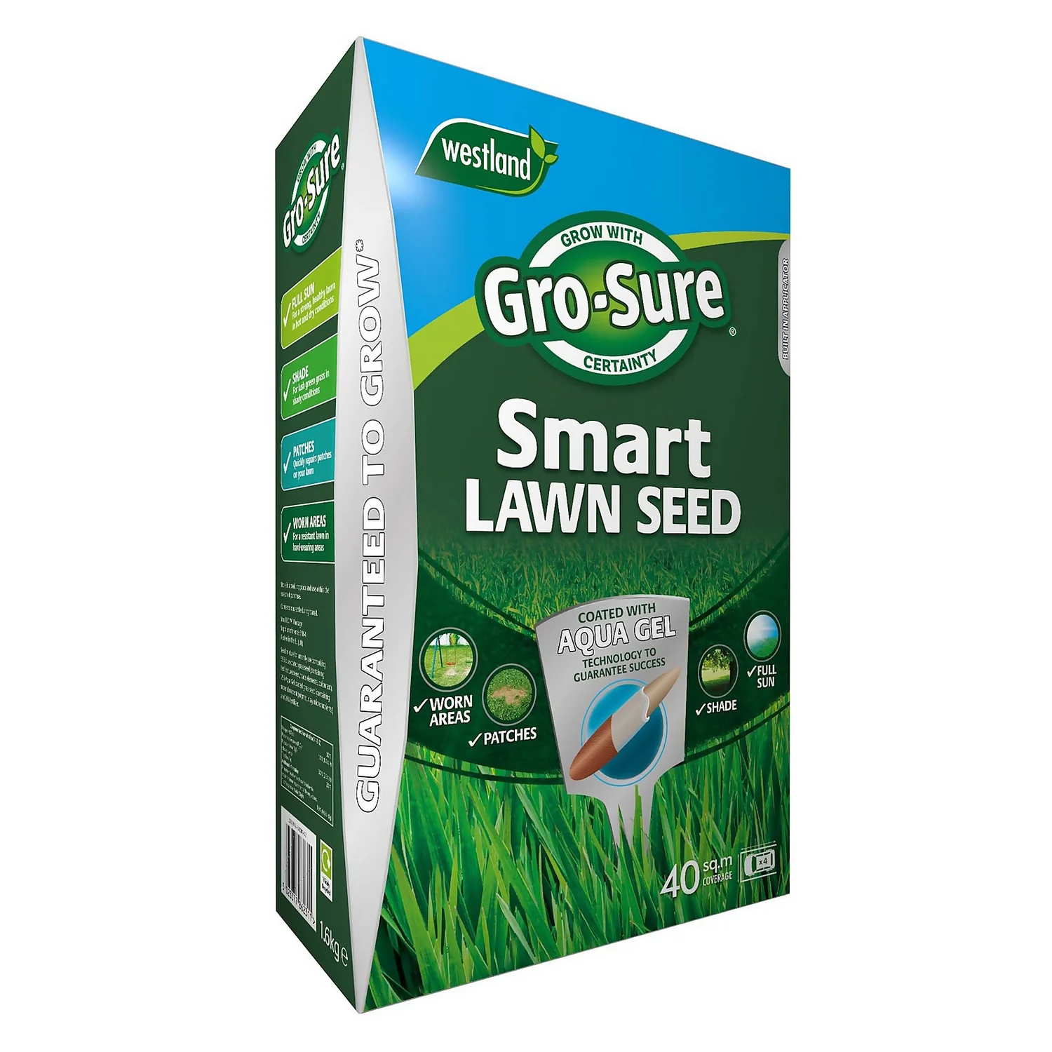 Gro-Sure Smart Lawn Seed - 40m² 1 Gro-Sure Smart Lawn Seed - 40m²