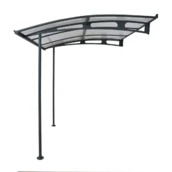 Palram - Canopia Canopy Vega 2000 Grey Clear -Garden Decorations and Ornaments Store 12806781 1274833199560600