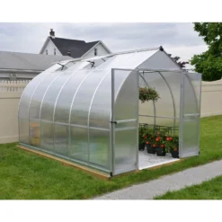 Palram 8 X 12ft Canopia Bella Greenhouse - Silver 12 Palram 8 X 12ft Canopia Bella Greenhouse - Silver -Garden Decorations and Ornaments Store 12806866 1534833196712898