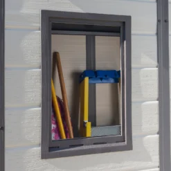 Keter Manor 6 X 4ft Outdoor Garden Pent Storage Shed - Beige/Brown -Garden Decorations and Ornaments Store 12808002 1485036430886815