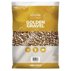 Stylish Stone Golden Gravel - Midi Pack - 9kg -Garden Decorations and Ornaments Store 12808146 1904902947173521