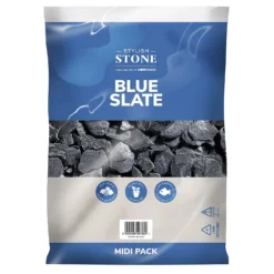 Stylish Stone Blue Slate 20mm - Midi Pack - 9kg -Garden Decorations and Ornaments Store 12808153 1874902947198100