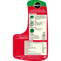 Miracle-Gro Rose & Shrub Concentrated Liquid Plant Food - 1L -Garden Decorations and Ornaments Store 12809393 1204833218043726