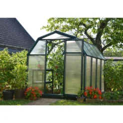 Palram 6 X 8ft Canopia Eco Grow Greenhouse - Green 13 Palram 6 X 8ft Canopia Eco Grow Greenhouse - Green -Garden Decorations and Ornaments Store 12810861 1494833198561438
