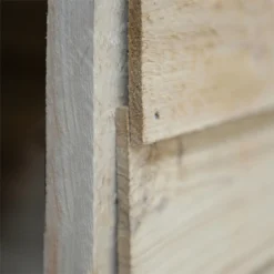 Forest 6 X 4ft Overlap Pressure Treated Apex Shed - No Window Incl. Installation -Garden Decorations and Ornaments Store 12814910 2134832992991196