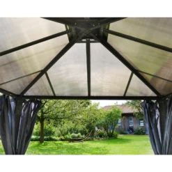 Palram Canopia Palermo 4300 Curtain Set -Garden Decorations and Ornaments Store 12817223 2094833199306521