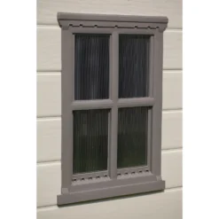 Keter Factor 8 X 8ft Outdoor Garden Apex Storage Shed - Beige/Brown -Garden Decorations and Ornaments Store 12817716 2684864829043930