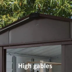 Yardmaster 10x12ft Woodgrain Shed & Floor Frame -Garden Decorations and Ornaments Store 12817738 2015040005906136