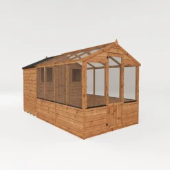 Mercia 12 X 6ft Traditional Apex Greenhouse Combi