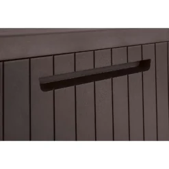 Keter City Outdoor Garden Storage Box 113L - Brown 14 Keter City Outdoor Garden Storage Box 113L - Brown -Garden Decorations and Ornaments Store 12822290 1714900073814477
