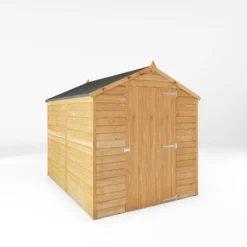 Mercia 8 X 6ft Overlap Apex Windowless Shed