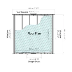 Mercia 6x6ft Dutch Style Playhouse - Installation Included 18 Mercia 6x6ft Dutch Style Playhouse - Installation Included -Garden Decorations and Ornaments Store 12822460 4675018266914630