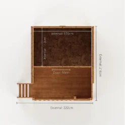 Mercia 8 X 7ft Honeysuckle Wooden Playhouse With Tower - Installation Included 18 Mercia 8 X 7ft Honeysuckle Wooden Playhouse With Tower - Installation Included -Garden Decorations and Ornaments Store 12822469 1864949332456128