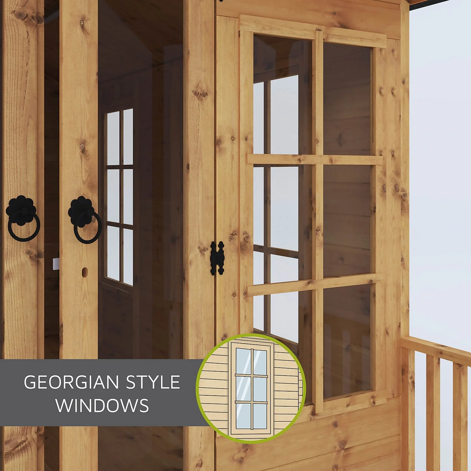 Mercia 10 X 8ft Traditional Summerhouse - Installation Included 7 Mercia 10 X 8ft Traditional Summerhouse - Installation Included - Image 7