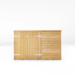 Mercia 6 X 3ft Overlap Pent Bike Shed - Incl. Installation -Garden Decorations and Ornaments Store 12825544 1194989186145779