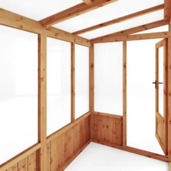 Mercia 8 X 4ft Lean To Greenhouse - Incl. Installation -Garden Decorations and Ornaments Store 12825553 2925047800836049