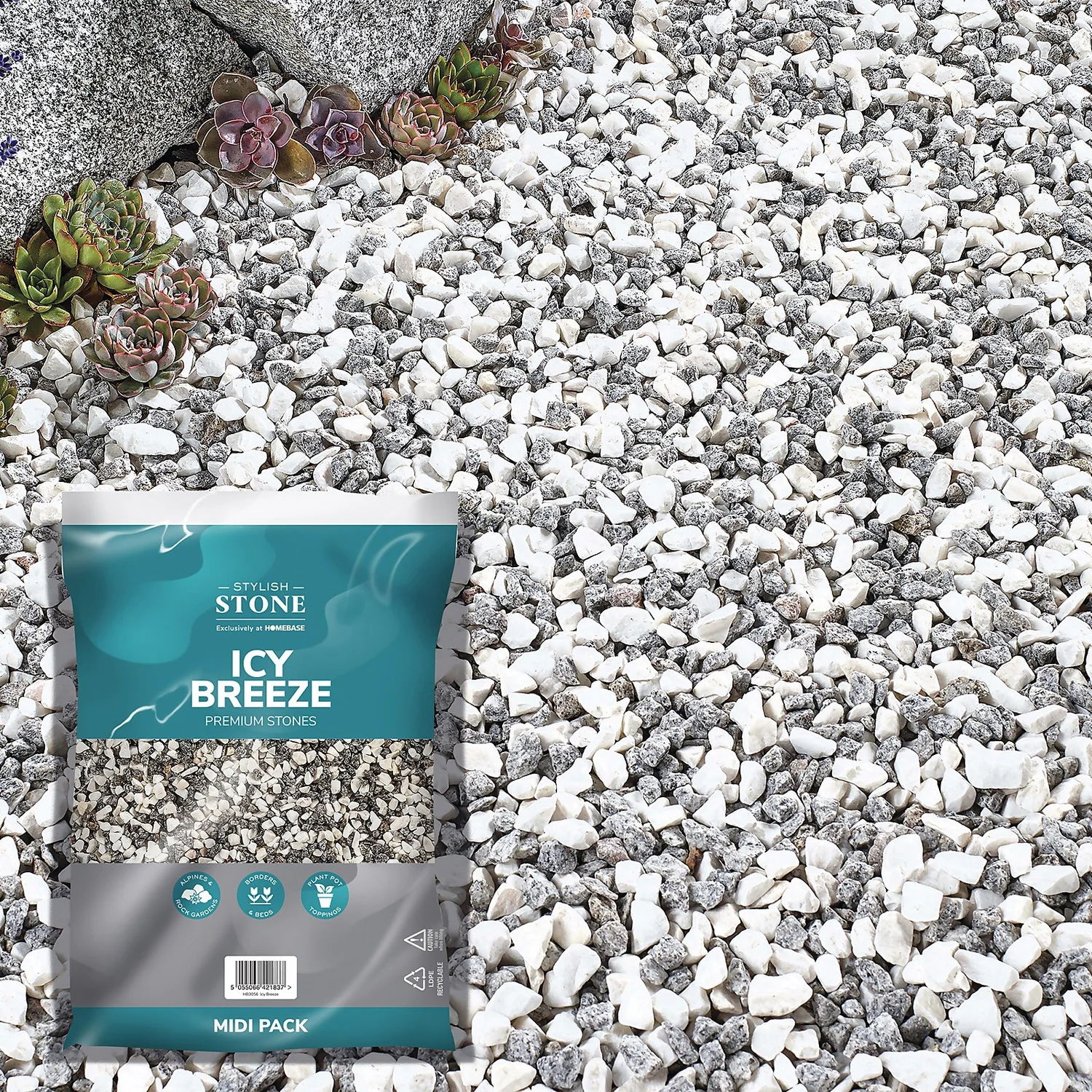 Stylish Stone Icy Breeze - Midi Pack - 9kg 1 Stylish Stone Icy Breeze - Midi Pack - 9kg