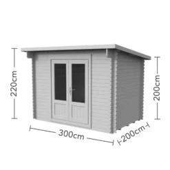 Forest Harwood 3.0m X 2.0m Log Cabin 24kg Felt Plus Underlay - Installation Included 10 Forest Harwood 3.0m X 2.0m Log Cabin 24kg Felt Plus Underlay - Installation Included -Garden Decorations and Ornaments Store 12832951 4494833199829142