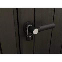 Keter Newton 7.5 X 9ft Outdoor Plastic Garden Storage Shed - Brown -Garden Decorations and Ornaments Store 12833042 8884843484593695