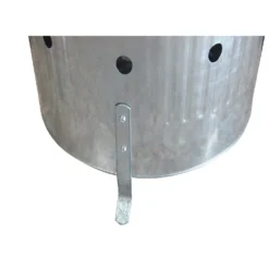 None Garden Galvanised Steel Incinerator / Fire Bin With Lid - 85L -Garden Decorations and Ornaments Store 12834094 1945030658343959