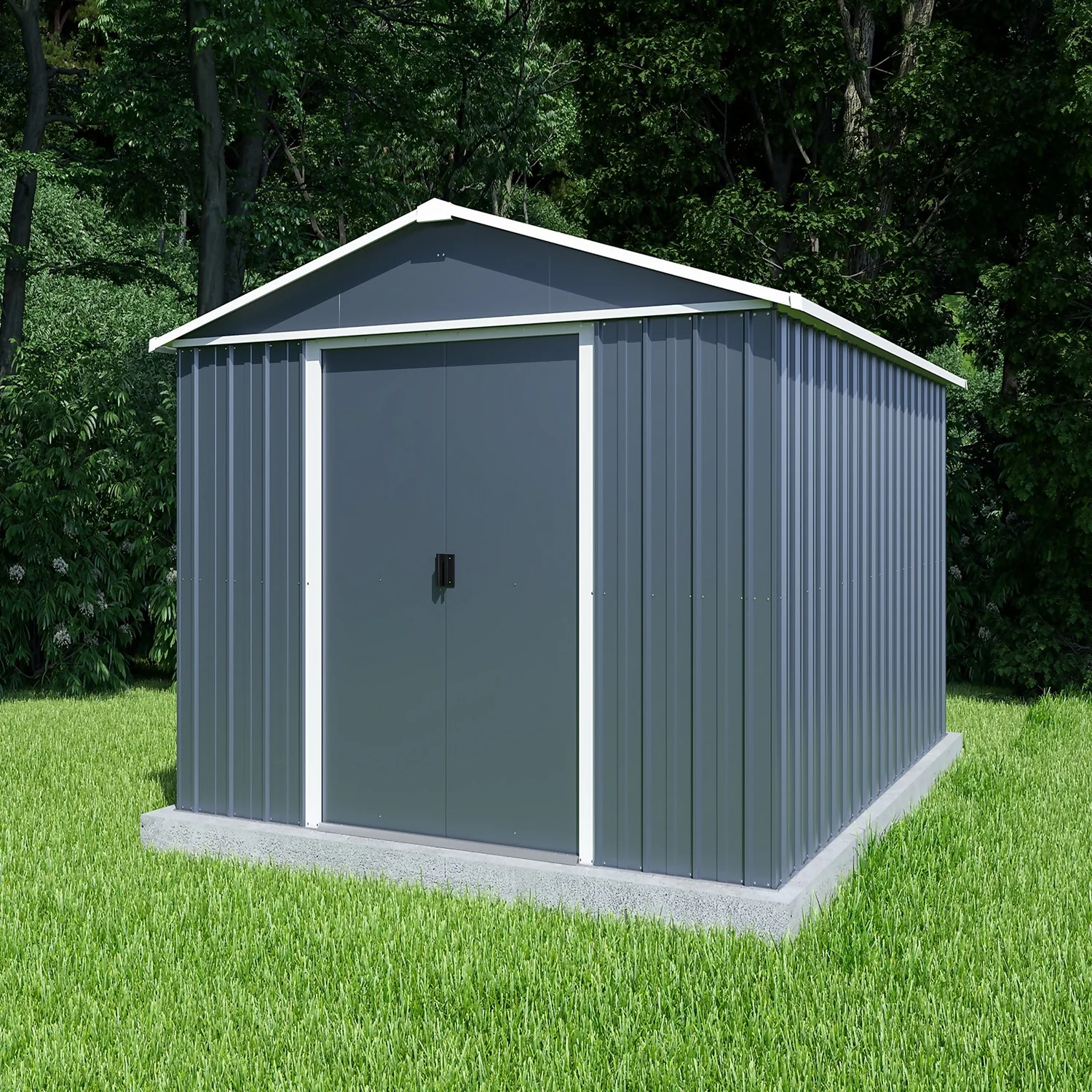 Yardmaster 10x13ft Metal Apex Shed 2 Yardmaster 10x13ft Metal Apex Shed - Image 2