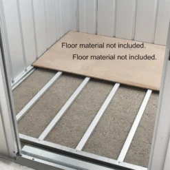 Yardmaster 6x4.5ft Wood Effect Shed (includes Steel Floor Frame Kit) -Garden Decorations and Ornaments Store 12834224 2604833195256371