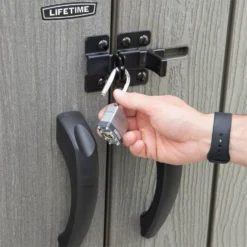 Lifetime 1500L Rough Cut Vertical Storage Cabinet -Garden Decorations and Ornaments Store 12836581 1624833208106790