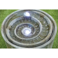Stylish Fountains Fossil Water Feature Incl LEDS -Garden Decorations and Ornaments Store 12836974 1244833171486912