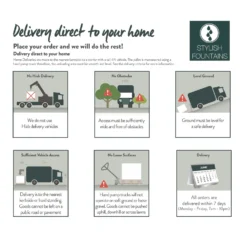 Stylish Fountains Fossil Water Feature Incl LEDS -Garden Decorations and Ornaments Store 12836974 1274833171552963