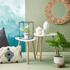 Large Artificial Plant With White Pot -Garden Decorations and Ornaments Store 12837623 8584832986486617