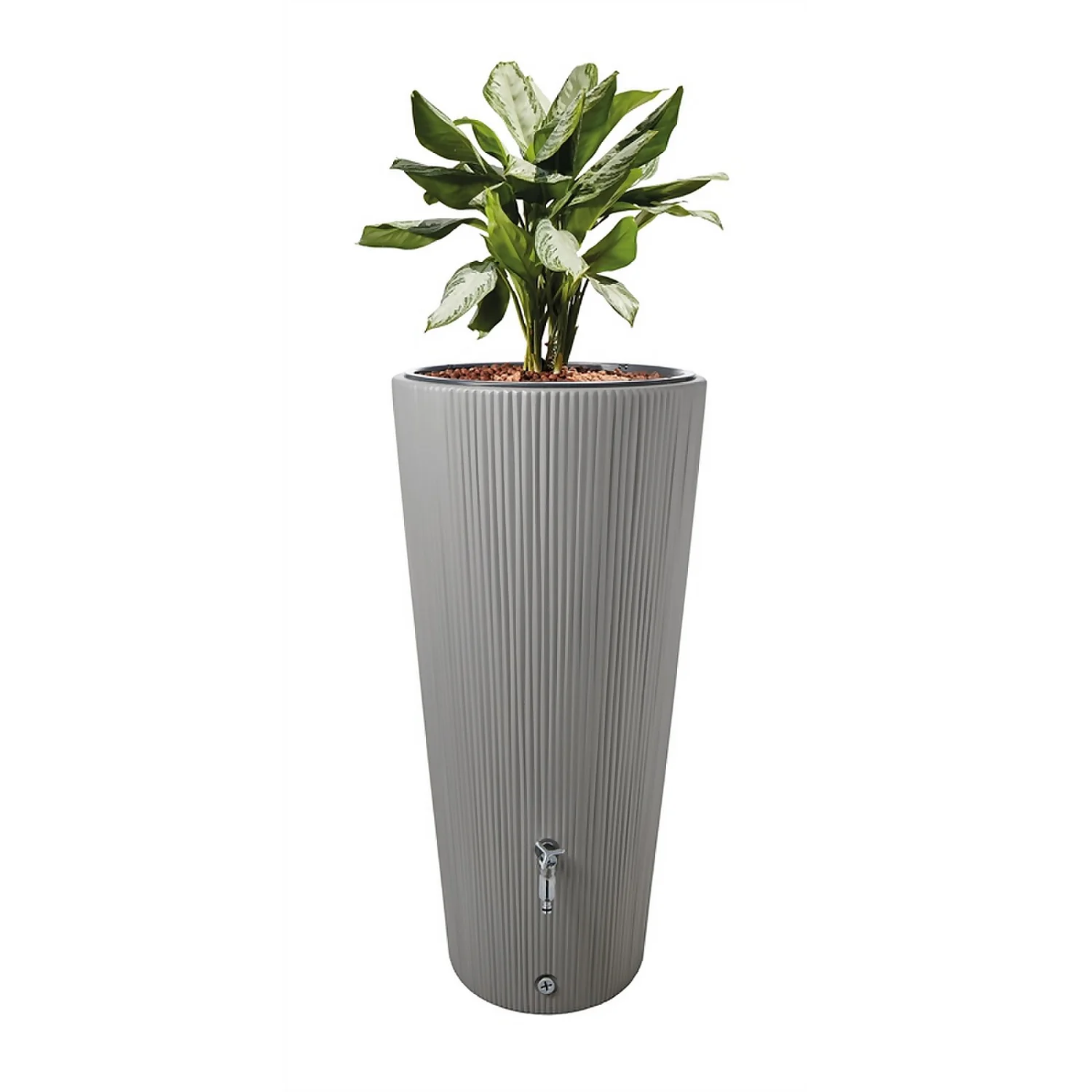 Garantia Linus 2In1 Water Tank - 220L - Zink Grey 1 Garantia Linus 2In1 Water Tank - 220L - Zink Grey