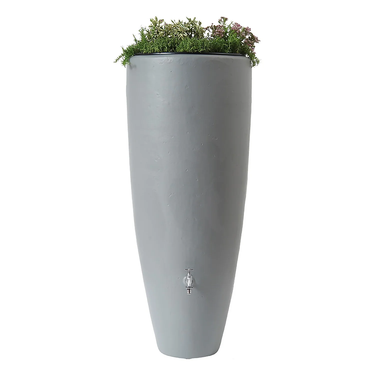 Garantia 2 In1 Water Collector - 300L - Zinc Grey 1 Garantia 2 In1 Water Collector - 300L - Zinc Grey