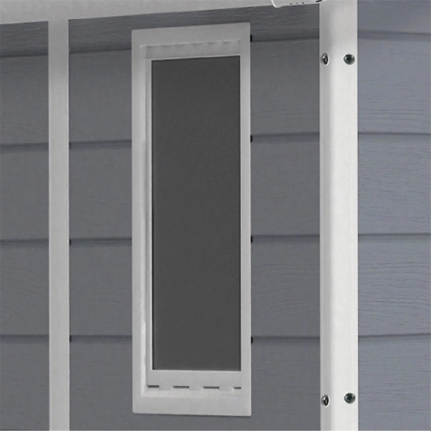 Keter Manor 6 X 8ft Outdoor Garden Apex Storage Shed - Grey 6 Keter Manor 6 X 8ft Outdoor Garden Apex Storage Shed - Grey - Image 6