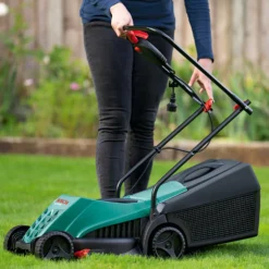 Bosch 1200W Rotak 32-12 Electric Lawn Mower - 32cm -Garden Decorations and Ornaments Store 12875195 8975028915682314