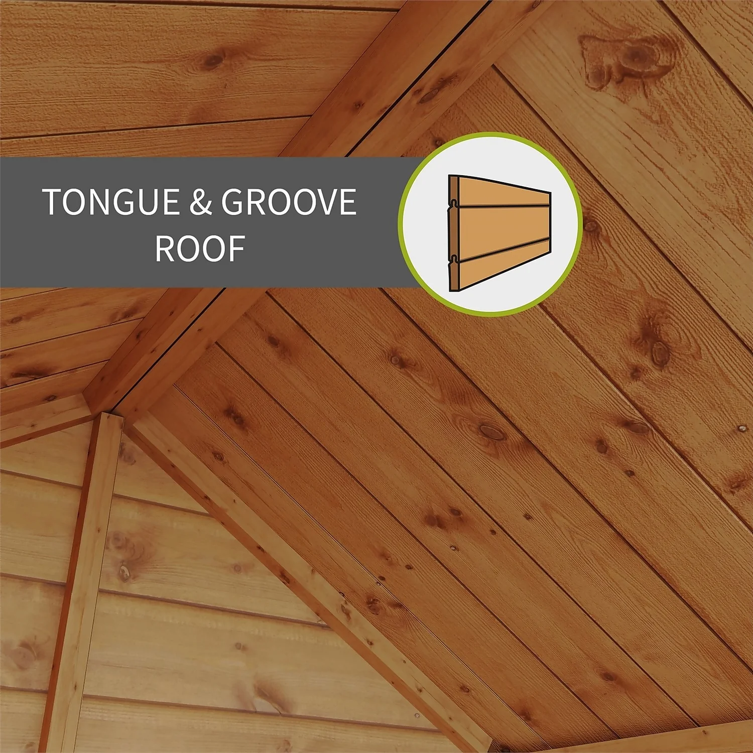 Country Living Overton 12 X 8ft Premium Garden Room Summerhouse With Side Shed Painted + Installation - Thorpe Towers 6 Country Living Overton 12 X 8ft Premium Garden Room Summerhouse With Side Shed Painted + Installation - Thorpe Towers - Image 6