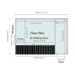 Country Living Overton 12 X 8ft Premium Garden Room Summerhouse With Side Shed Painted + Installation - Thorpe Towers 14 Country Living Overton 12 X 8ft Premium Garden Room Summerhouse With Side Shed Painted + Installation - Thorpe Towers -Garden Decorations and Ornaments Store 12881651 2094843876834899