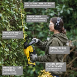 STANLEY FATMAX V20 18V Cordless Hedge Trimmer 55cm (Sfmcht855M1-Gb) -Garden Decorations and Ornaments Store 12882306 2675052745698945