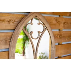 Church Window Outdoor Garden Mirror - 105cm -Garden Decorations and Ornaments Store 12883608 1604875470356011