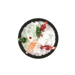 Keter Cool Stool Outdoor Ice Cooler Table 39L - Graphite -Garden Decorations and Ornaments Store 12884590 1094843404688620