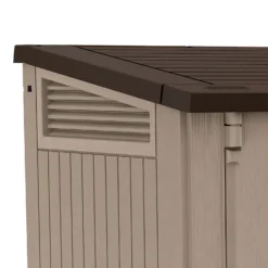 Keter Store It Out Midi Outdoor Garden Storage Shed 880L - Beige/Brown -Garden Decorations and Ornaments Store 12885761 9464898752607058