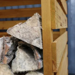 Mercia (Installation Included) Double Log Store -Garden Decorations and Ornaments Store 12888117 1855011214768628