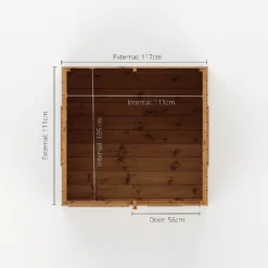 Mercia 4 X 4ft Snug Wooden Playhouse 17 Mercia 4 X 4ft Snug Wooden Playhouse -Garden Decorations and Ornaments Store 12888279 4085027553417030