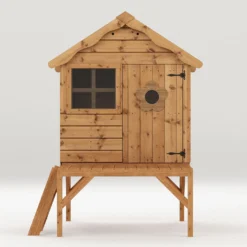 Mercia 4 X 7ft Snug Wooden Playhouse With Tower -Garden Decorations and Ornaments Store 12888282 1484874979598467