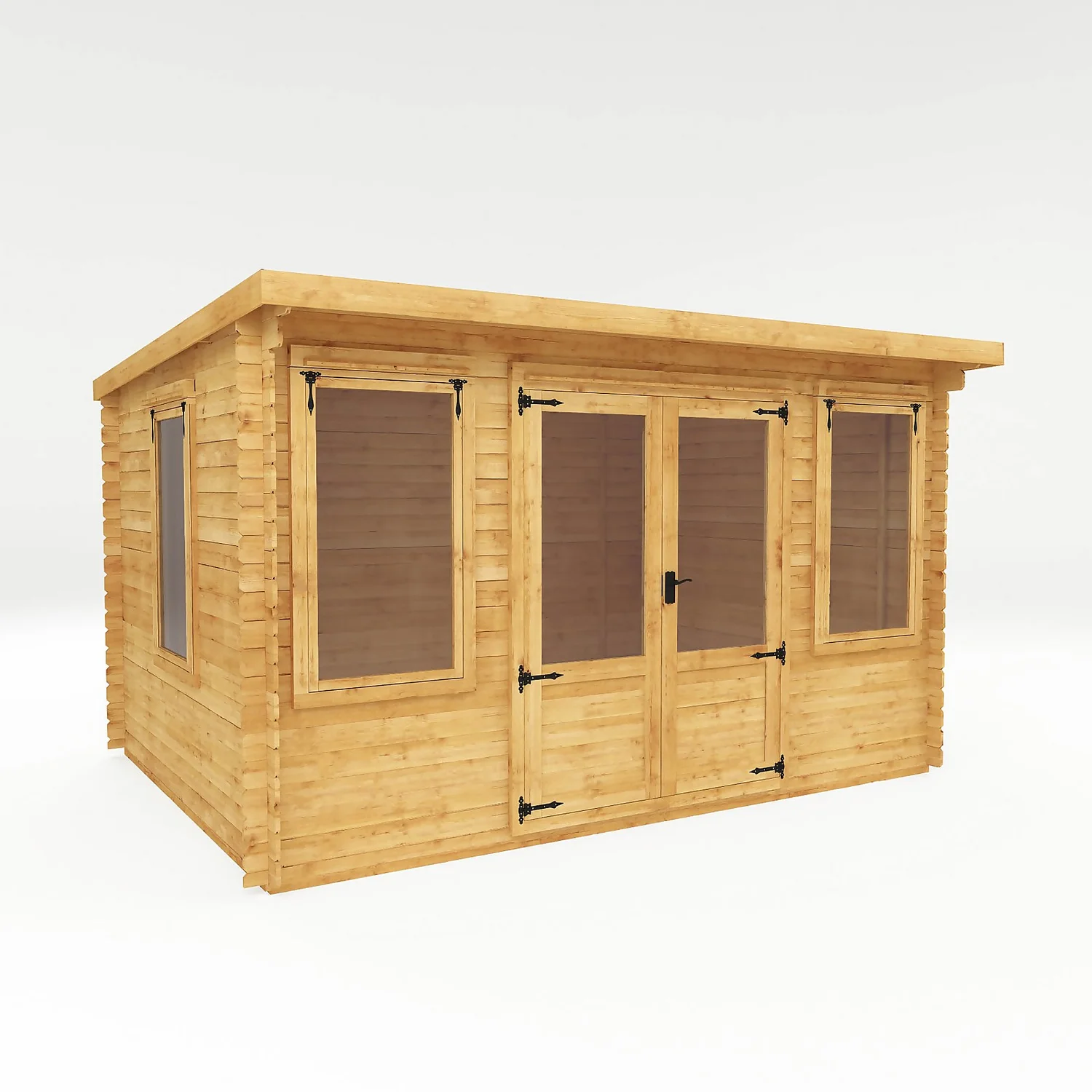 Mercia 4 X 3m 19mm Log Cabin 1 Mercia 4 X 3m 19mm Log Cabin