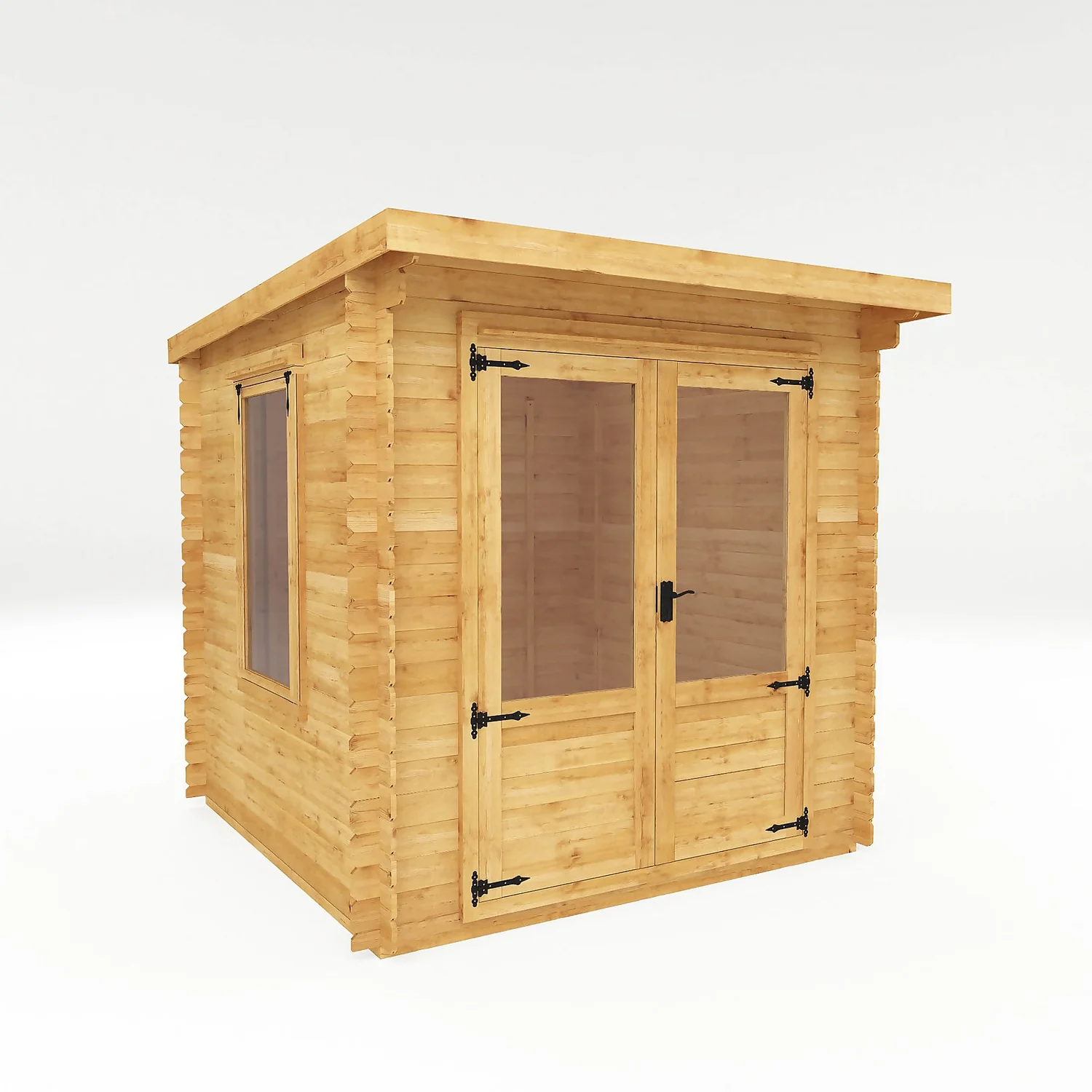 Mercia 2.4 X 2.4m 19mm Log Cabin (Installed) 1 Mercia 2.4 X 2.4m 19mm Log Cabin (Installed)