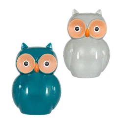 Ceramic Owl Garden Ornament - 25cm
