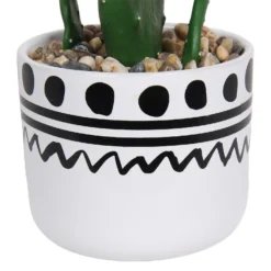 Cactus In Abstract Pot -Garden Decorations and Ornaments Store 12909502 2064869235687110