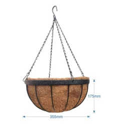 Saxon Hanging Basket - 14 Inch -Garden Decorations and Ornaments Store 12940767 1764906244395998