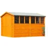 Shire 12 X 6ft Shed Overlap Double Door