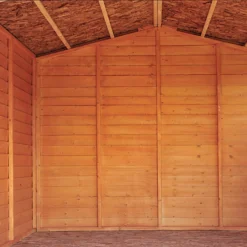 Shire 12 X 8ft Shed Overlap Double Door - No Windows -Garden Decorations and Ornaments Store 13082813 2984862497756920